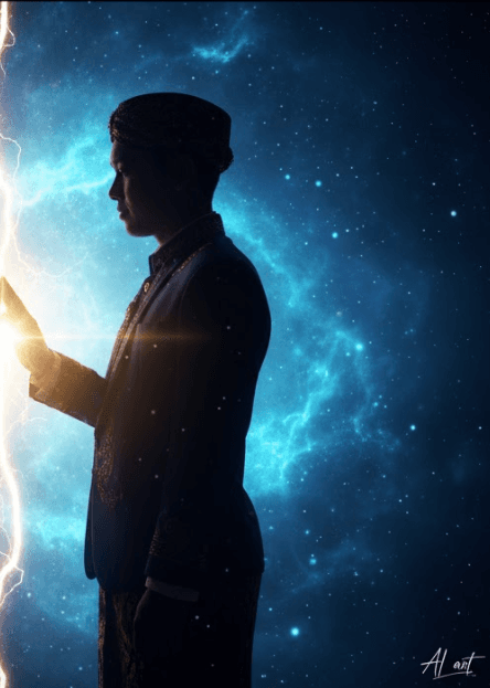 Indonesian groom smiling